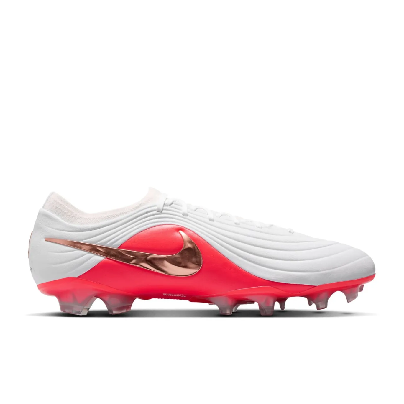 Nike Tiempo Maestro Elite Gras Voetbalschoenen (FG) Wit Felrood Goud