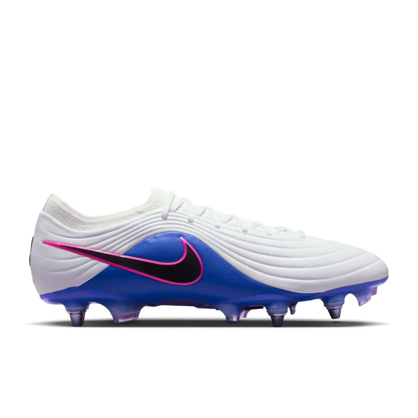 Nike Tiempo Maestro Elite IJzeren-Nop Voetbalschoenen (SG) Wit Blauw Felroze