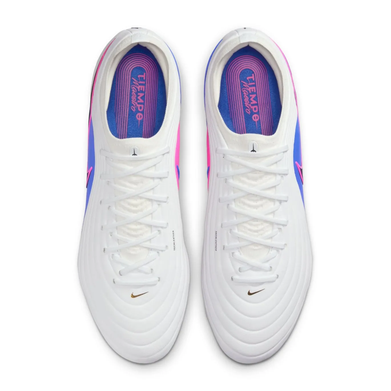 Nike Tiempo Maestro Elite IJzeren-Nop Voetbalschoenen (SG) Wit Blauw Felroze