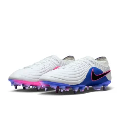 Nike Tiempo Maestro Elite IJzeren-Nop Voetbalschoenen (SG) Wit Blauw Felroze