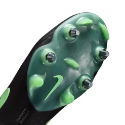 Nike Tiempo Maestro Elite IJzeren-Nop Voetbalschoenen (SG) Zwart Felgroen Zilvergrijs