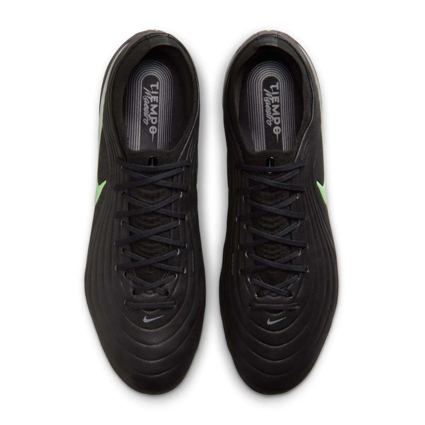 Nike Tiempo Maestro Elite IJzeren-Nop Voetbalschoenen (SG) Zwart Felgroen Zilvergrijs