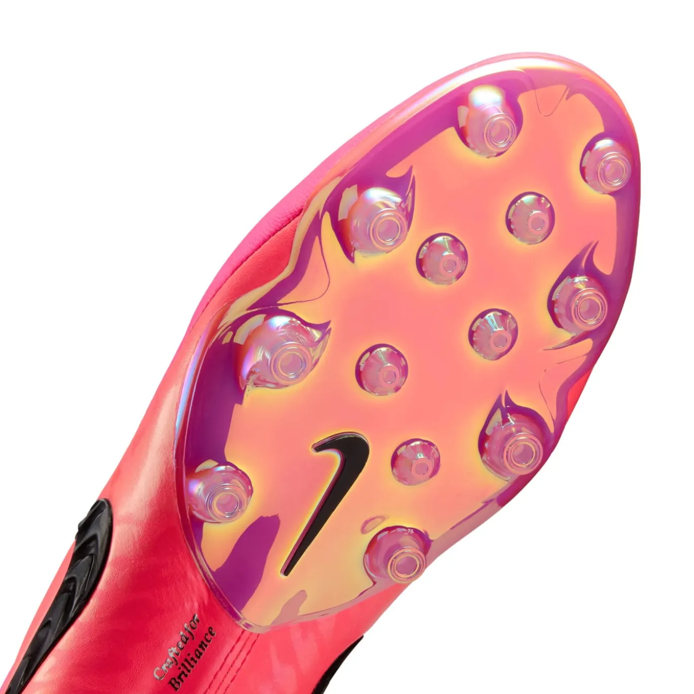 Nike Tiempo Maestro Elite Kunstgras Voetbalschoenen (AG) Felroze Zwart