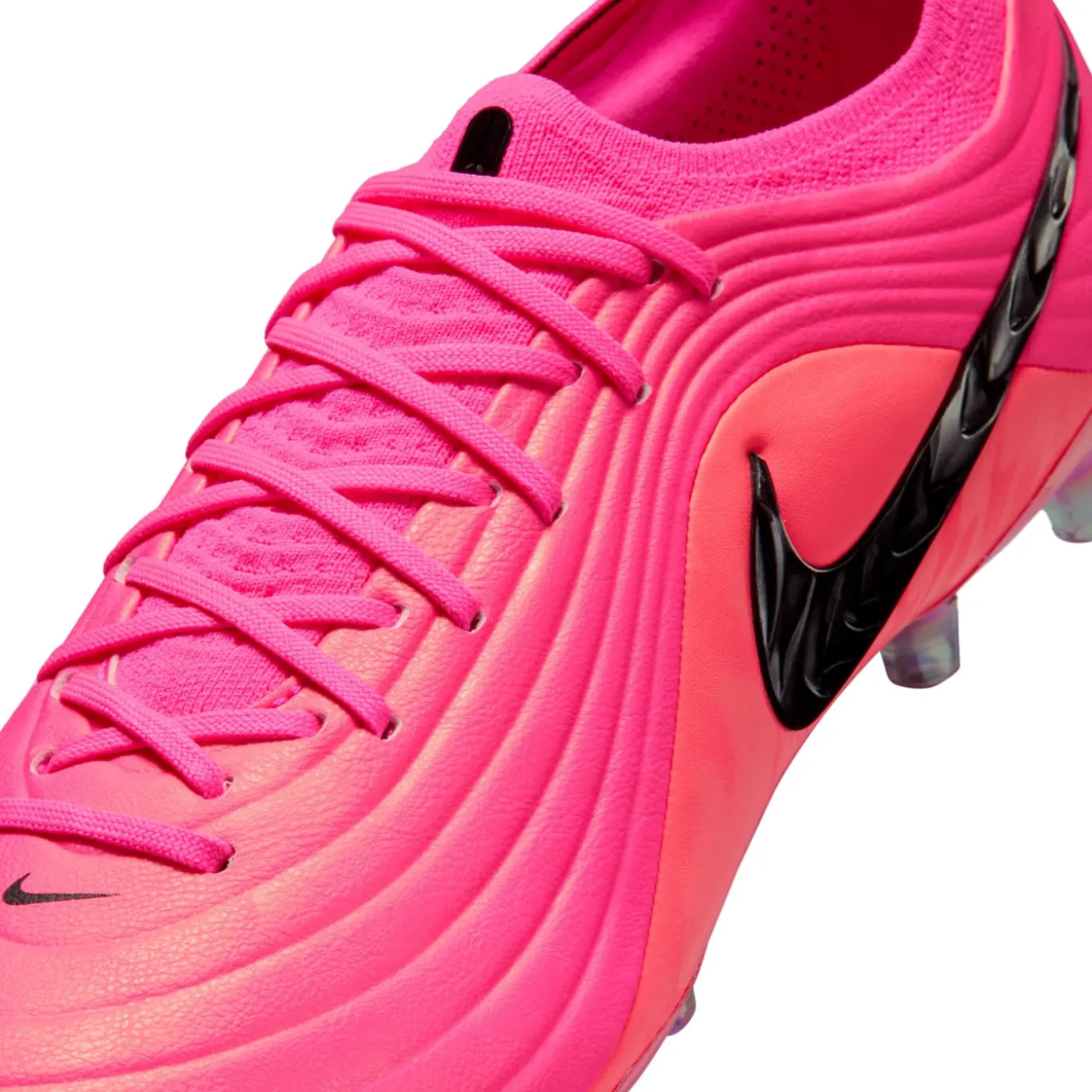 Nike Tiempo Maestro Elite Kunstgras Voetbalschoenen (AG) Felroze Zwart