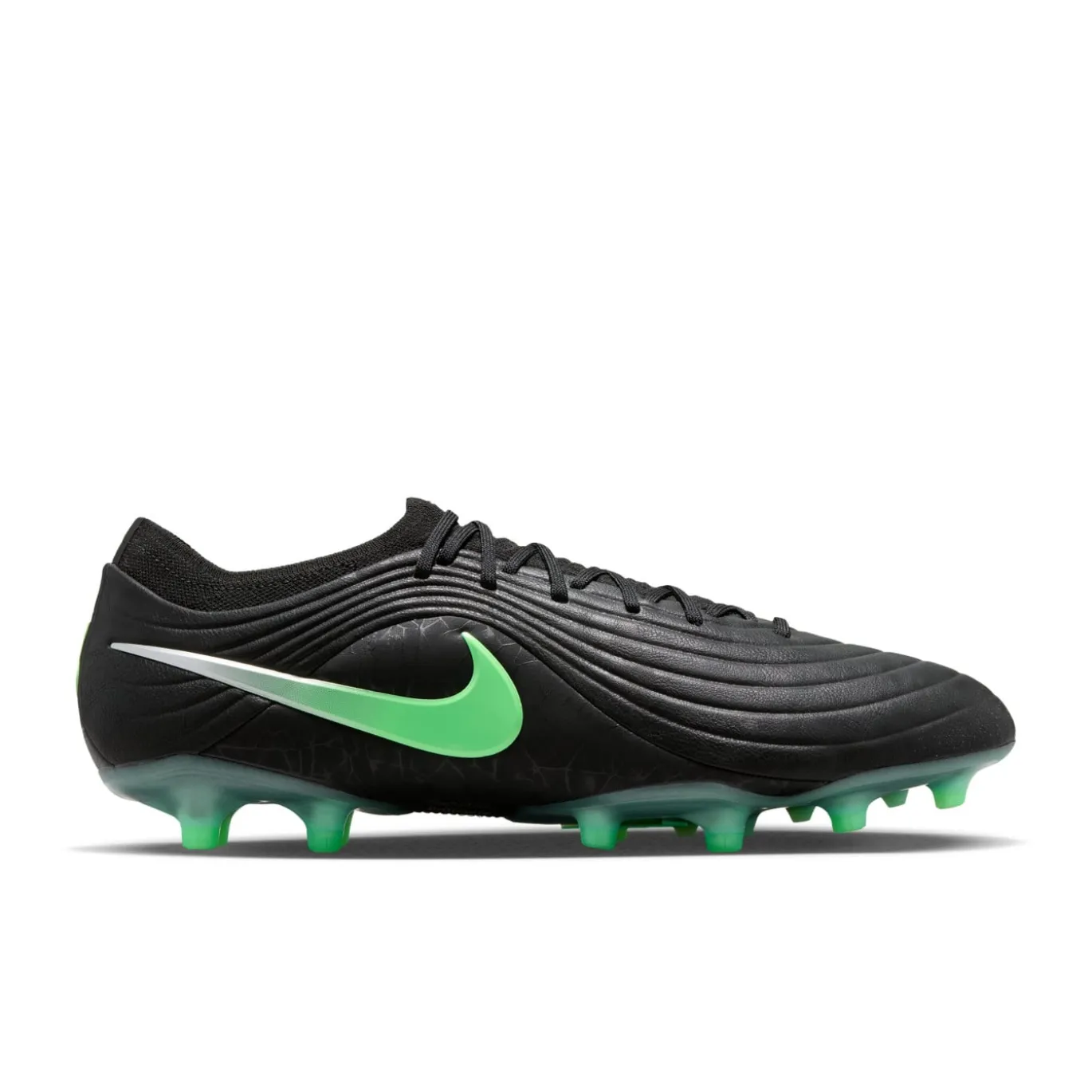 Nike Tiempo Maestro Elite Kunstgras Voetbalschoenen (AG) Zwart Felgroen Zilvergrijs