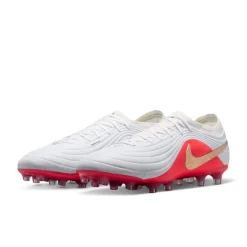Nike Tiempo Maestro Elite Kunstgras Voetbalschoenen (AG) Wit Felrood Goud