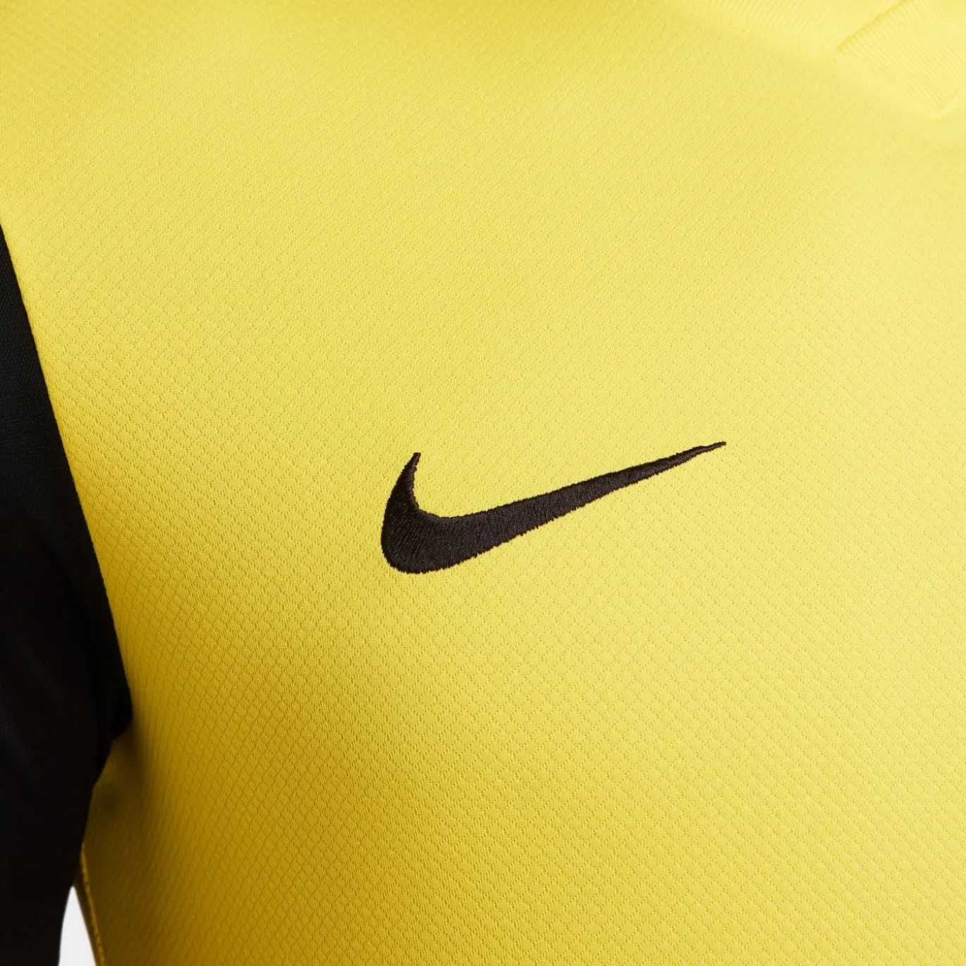 Nike Tiempo Premier II Voetbalshirt Geel Zwart