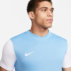Nike Tiempo Premier II Voetbalshirt Lichtblauw Wit