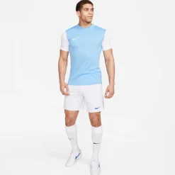 Nike Tiempo Premier II Voetbalshirt Lichtblauw Wit