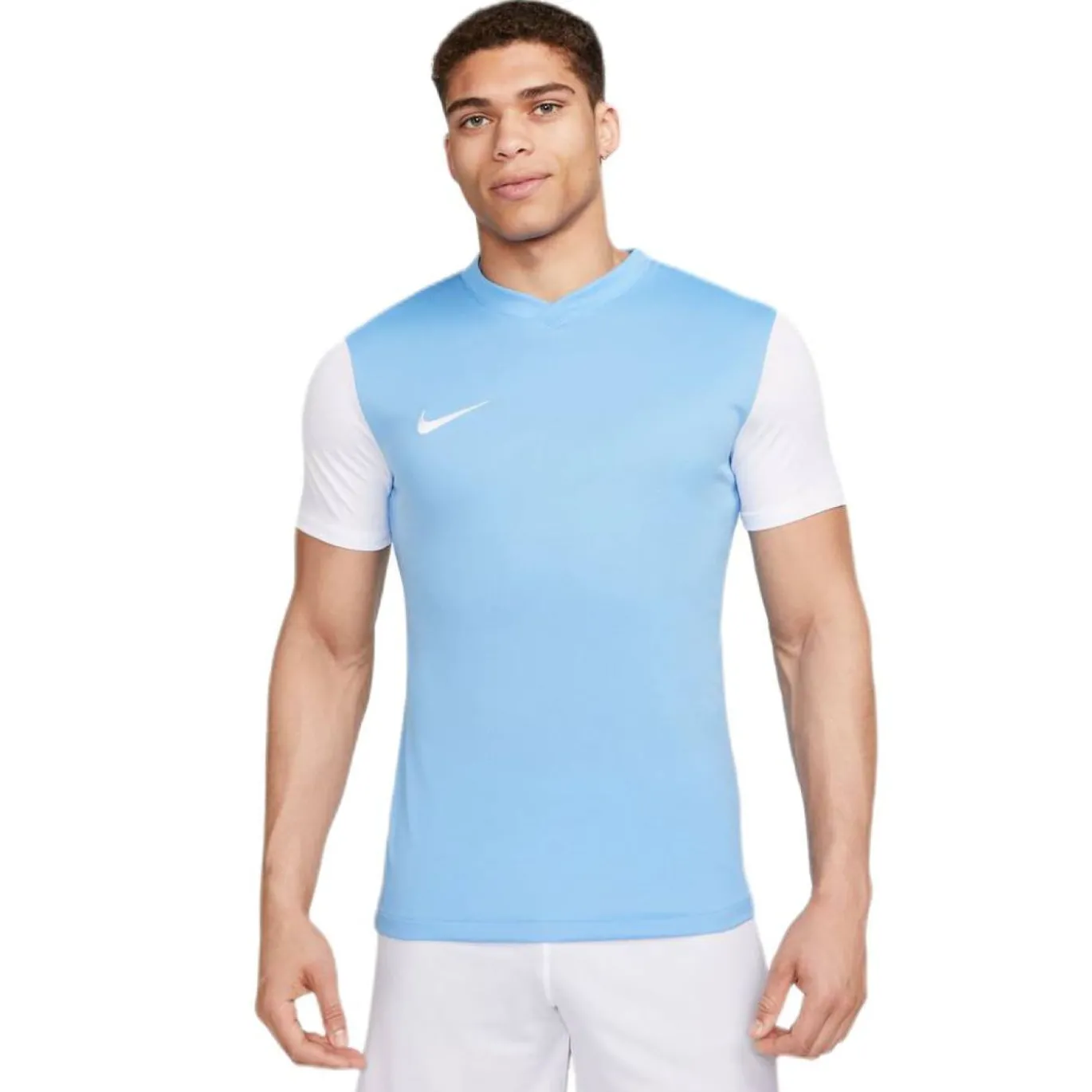 Nike Tiempo Premier II Voetbalshirt Lichtblauw Wit
