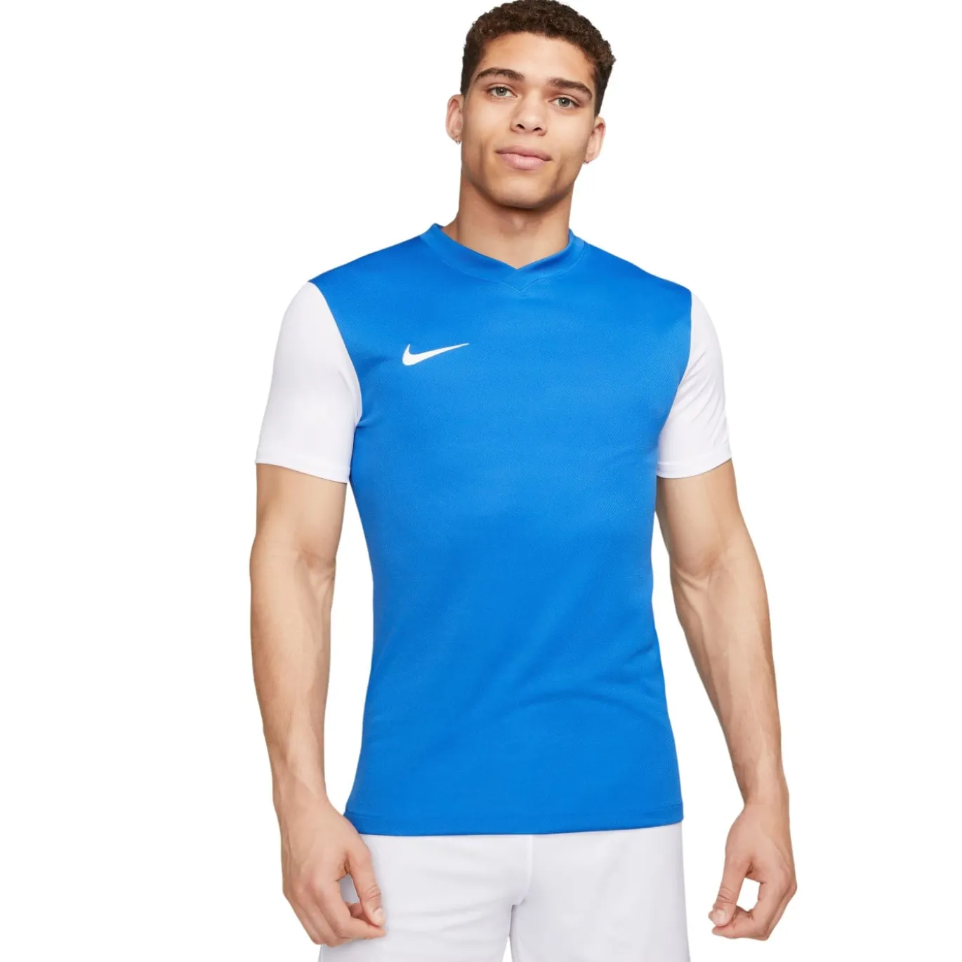 Nike Tiempo Premier II Voetbalshirt Blauw Wit