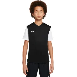 Nike Tiempo Premier II Voetbalshirt Kids Zwart Wit