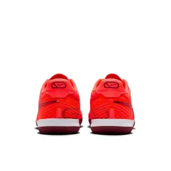 Nike Tiempo Reactgato Zaalvoetbalschoenen (IN) Felrood Oranje Bordeauxrood