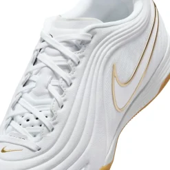 Nike Tiempo Reactgato Zaalvoetbalschoenen (IN) Wit Goud