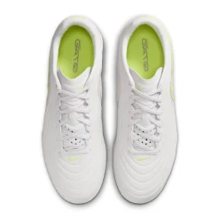 Nike Tiempo Reactgato Zaalvoetbalschoenen (IN) Lichtgrijs Limoen
