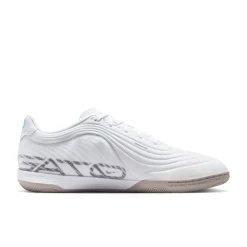 Nike Tiempo Reactgato Zaalvoetbalschoenen (IN) Wit Lichtblauw Zwart Grijs