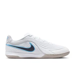 Nike Tiempo Reactgato Zaalvoetbalschoenen (IN) Wit Lichtblauw Zwart Grijs