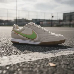 Nike Tiempo Streetgato Premium Straatvoetbalschoenen Beige Lemon Moon Particle