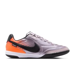 Nike Tiempo Streetgato Premium Straatvoetbalschoenen Lichtpaars Zwart Oranje