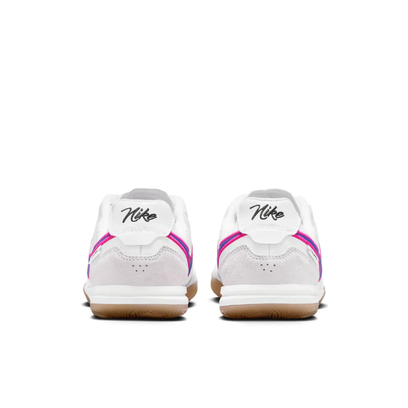 Nike Tiempo Streetgato Straatvoetbalschoenen Kids Wit Blauw Felroze
