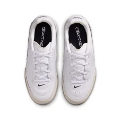 Nike Tiempo Streetgato Straatvoetbalschoenen Kids Wit Zwart Beige