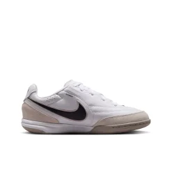 Nike Tiempo Streetgato Straatvoetbalschoenen Kids Wit Zwart Beige
