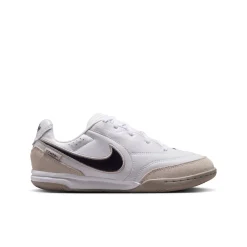 Nike Tiempo Streetgato Straatvoetbalschoenen Kids Wit Zwart Beige