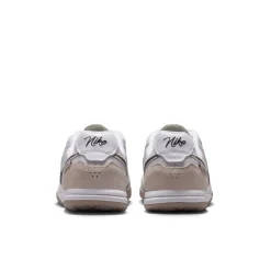 Nike Tiempo Streetgato Straatvoetbalschoenen Kids Wit Zwart Beige