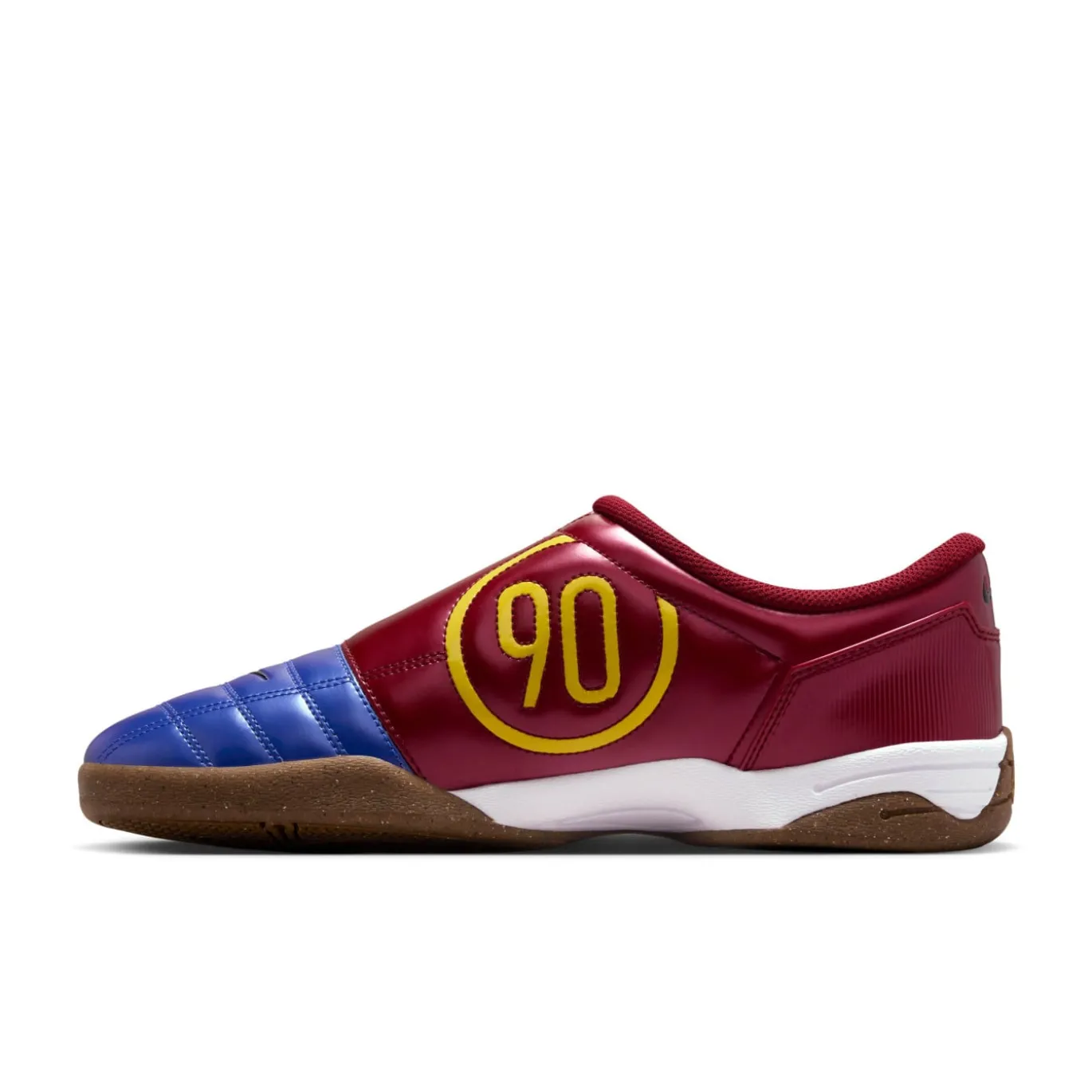 Nike Total 90 Blauw Bordeauxrood Geel