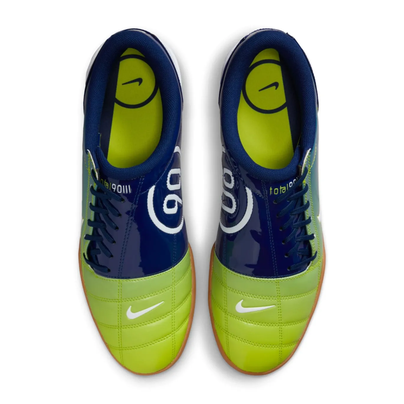 Nike Total 90 Donkerblauw Neongroen Wit