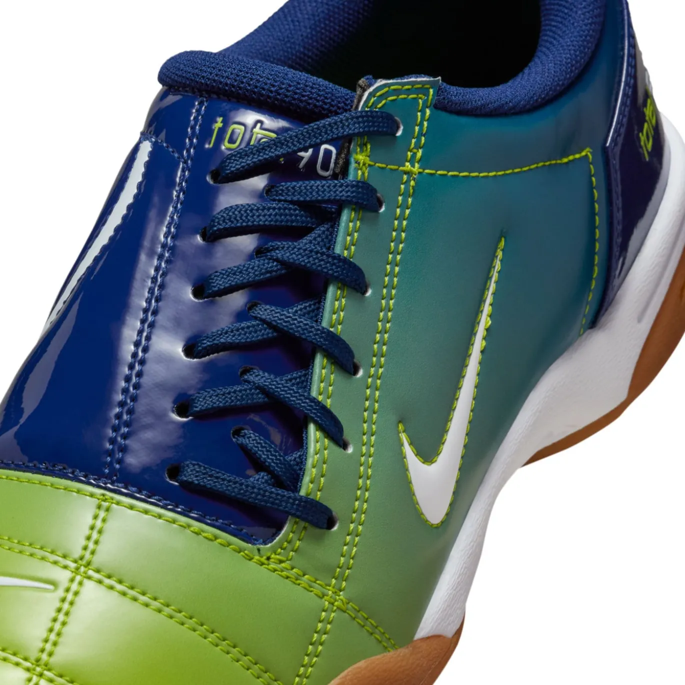 Nike Total 90 Donkerblauw Neongroen Wit