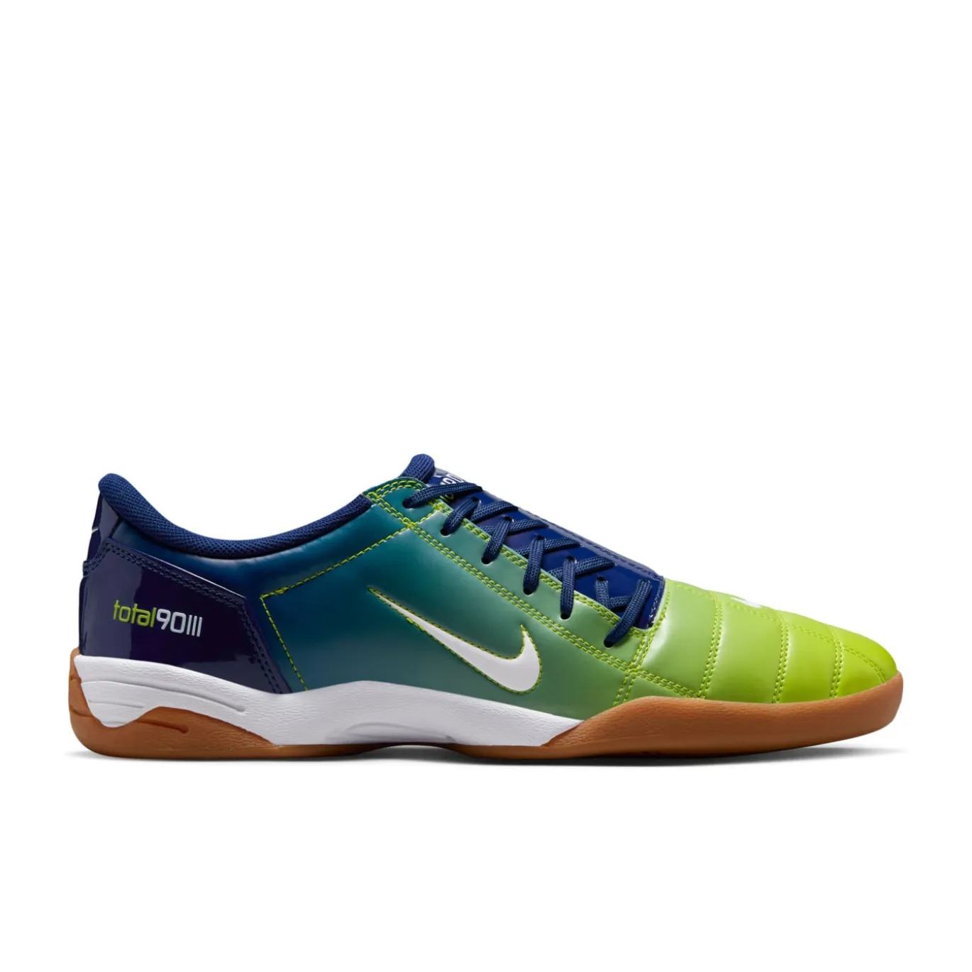 Nike Total 90 Donkerblauw Neongroen Wit