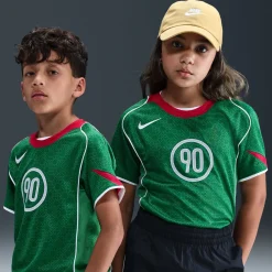 Nike Total 90 Trainingsshirt Kids Groen Rood Wit