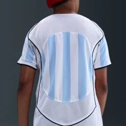 Nike Total 90 Trainingsshirt Kids Wit Lichtblauw Zwart