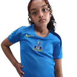Nike Tottenham Hotspur Strike Trainingsset 2025-2026 Kids Blauw Donkerblauw Felgeel