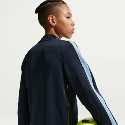 Nike Tottenham Hotspur Strike Trainingspak 2026-2027 Kids Donkerblauw Geel Lichtblauw Wit
