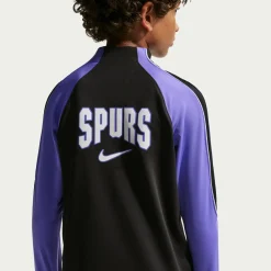 Nike Tottenham Hotspur Strike Trainingstrui 1/4-Zip 2026-2027 Kids Zwart Paars Wit