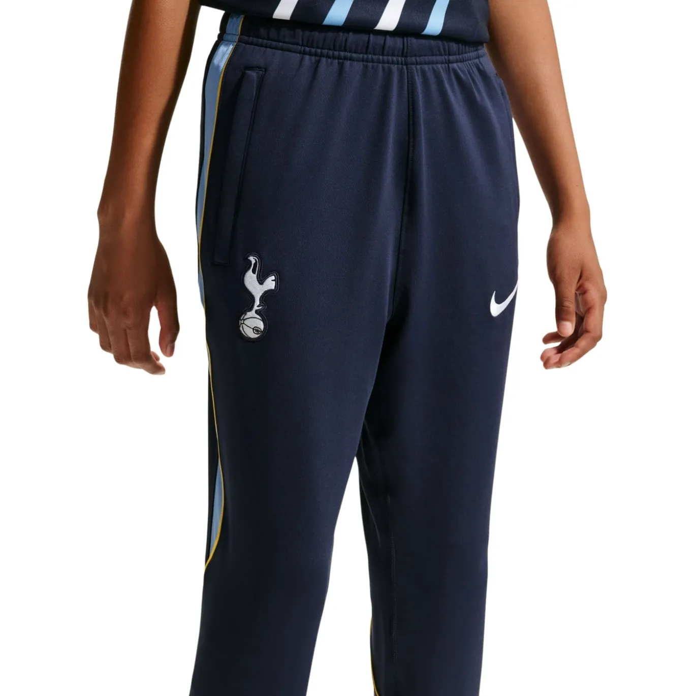 Nike Tottenham Hotspur Strike Trainingsbroek 2026-2027 Kids Donkerblauw Lichtblauw Wit