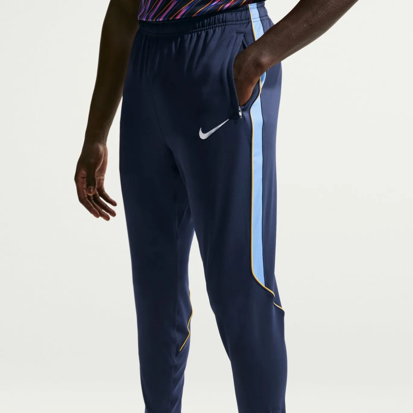 Nike Tottenham Hotspur Strike Trainingsbroek 2026-2027 Donkerblauw Lichtblauw Wit