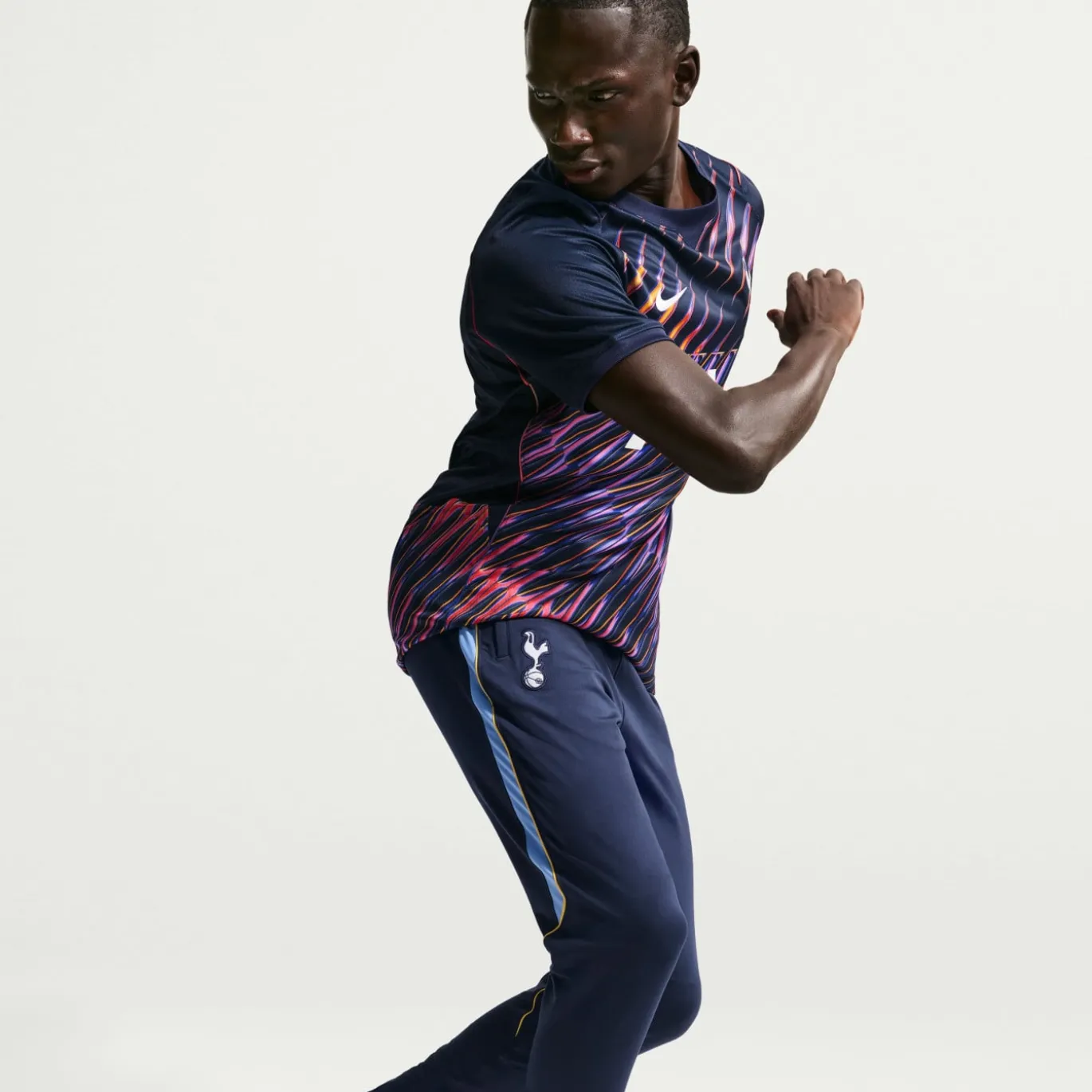 Nike Tottenham Hotspur Strike Trainingsbroek 2026-2027 Donkerblauw Lichtblauw Wit
