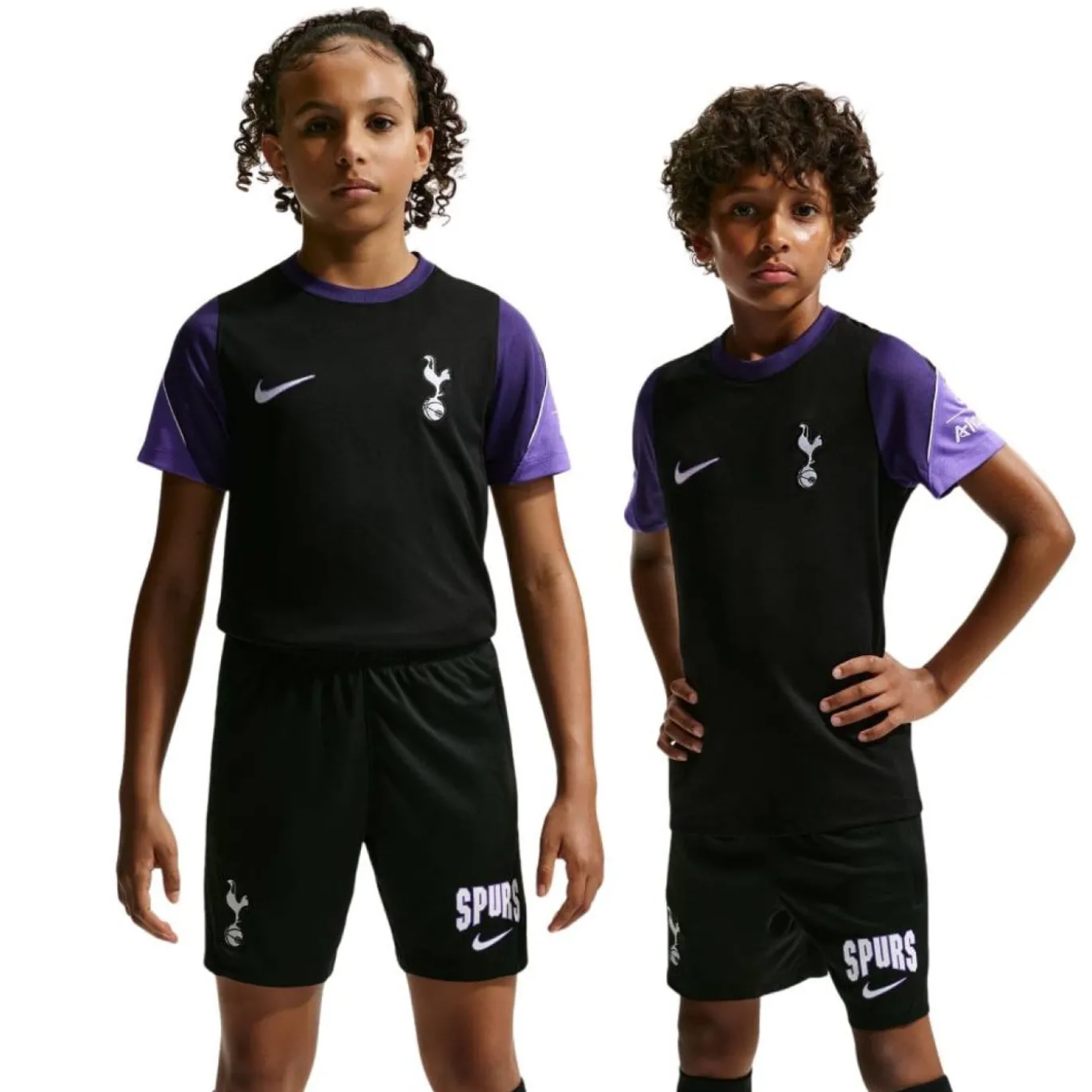 Nike Tottenham Hotspur Strike Trainingsbroekje 2026-2027 Kids Zwart Wit