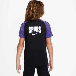 Nike Tottenham Hotspur Strike Trainingsshirt 2026-2027 Kids Zwart Paars Wit