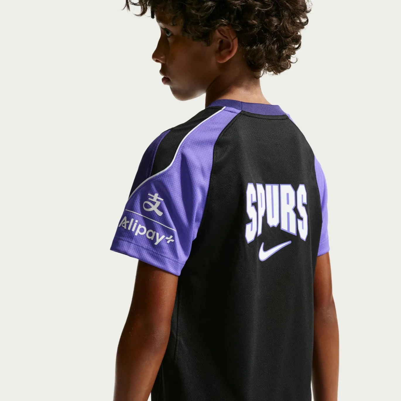 Nike Tottenham Hotspur Strike Trainingsshirt 2026-2027 Kids Zwart Paars Wit