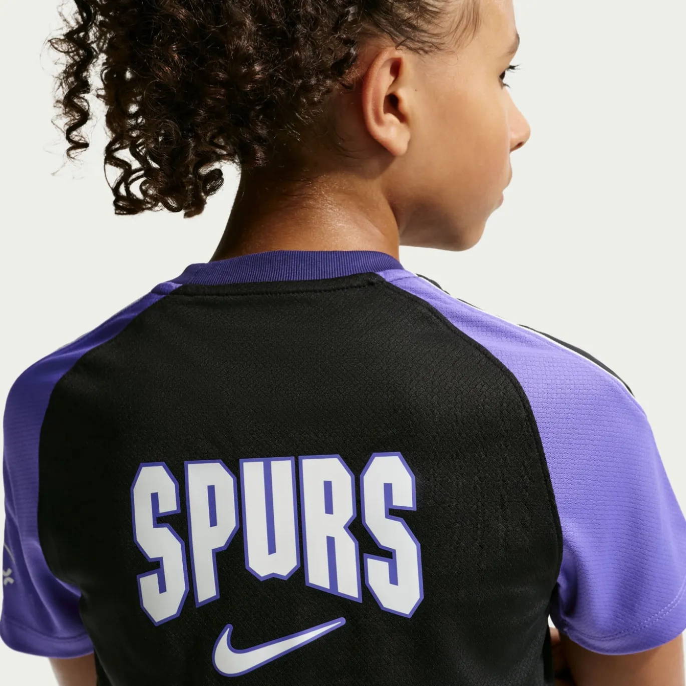 Nike Tottenham Hotspur Strike Trainingsshirt 2026-2027 Kids Zwart Paars Wit