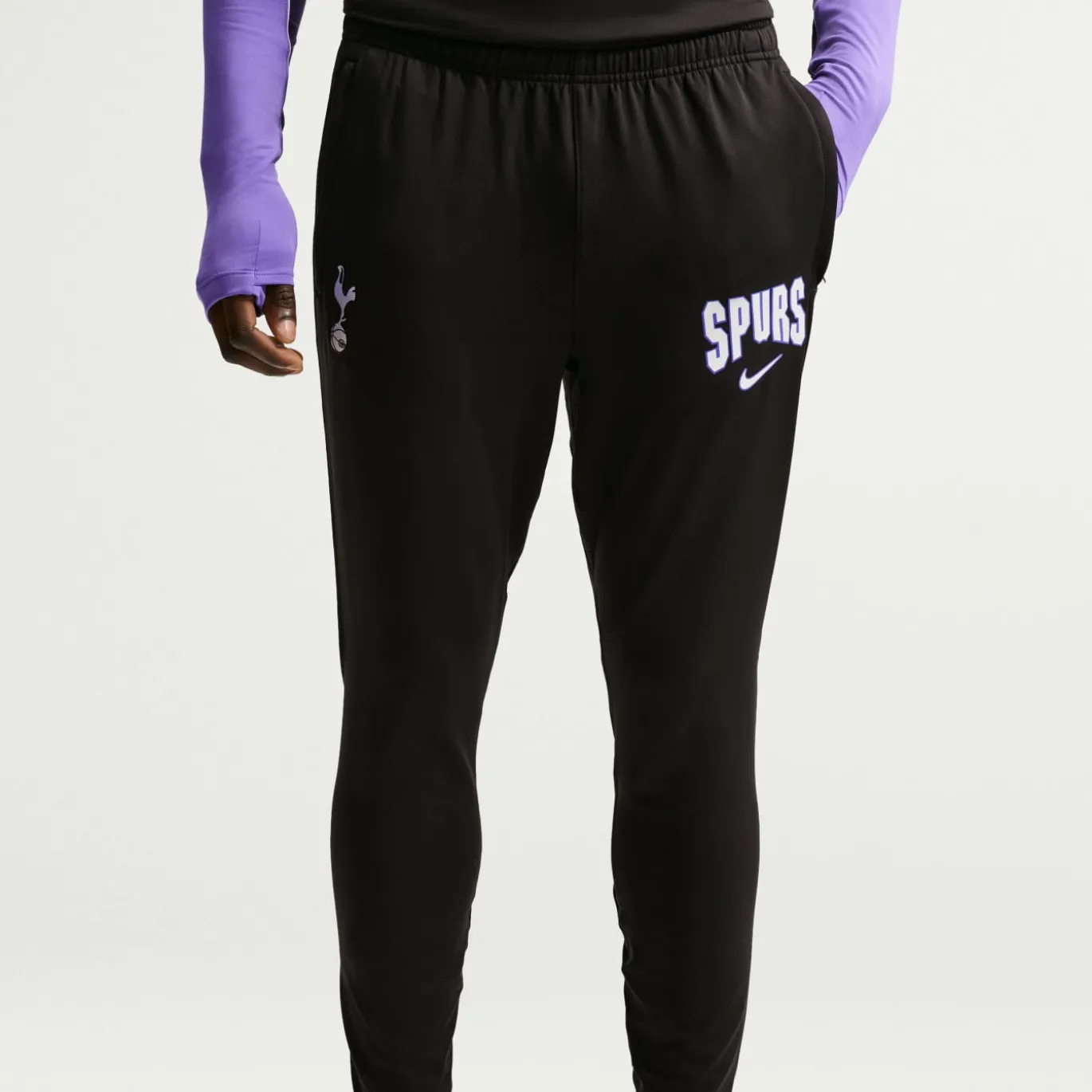 Nike Tottenham Hotspur Strike Trainingspak 1/4-Zip 2026-2027 Zwart Paars Wit