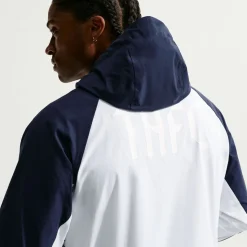 Nike Tottenham Hotspur Tech Woven Windrunner Jack Wit Donkerblauw