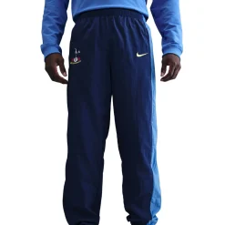 Nike Tottenham Hotspur Total 90 Trainingsbroek Woven 2025-2026 Donkerblauw Blauw Felgeel