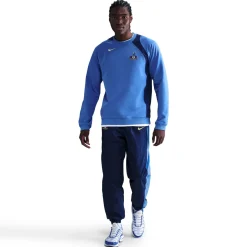 Nike Tottenham Hotspur Total 90 Trainingsbroek Woven 2025-2026 Donkerblauw Blauw Felgeel