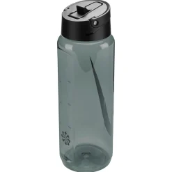 Nike TR Renew Recharge Straw Drinkfles 700ML Donkergroen Zwart