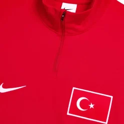 Nike Turkije Academy Pro Trainingstrui 1/4-Zip 2026-2028 Rood Zwart